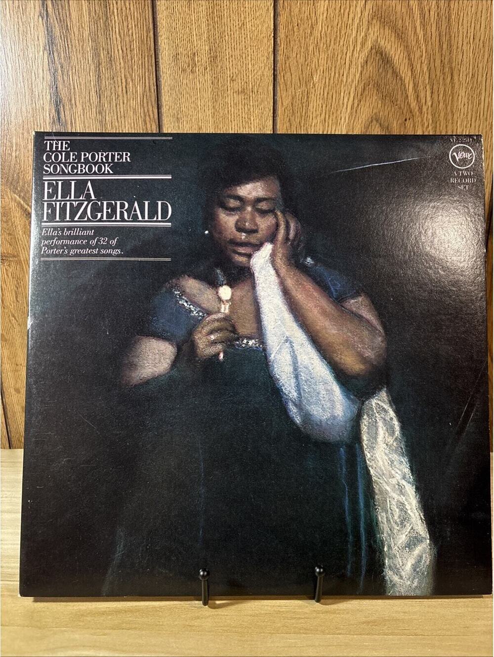 ELLA FITZGERALD 2-LP The Cole Porter Songbook (1976) VERVE VE-2-2511 (VG+/VG+)